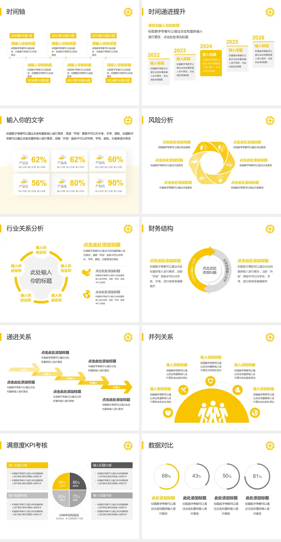 北京医院病例分享与讨论PPT模板4:3格式幻灯片预览图3