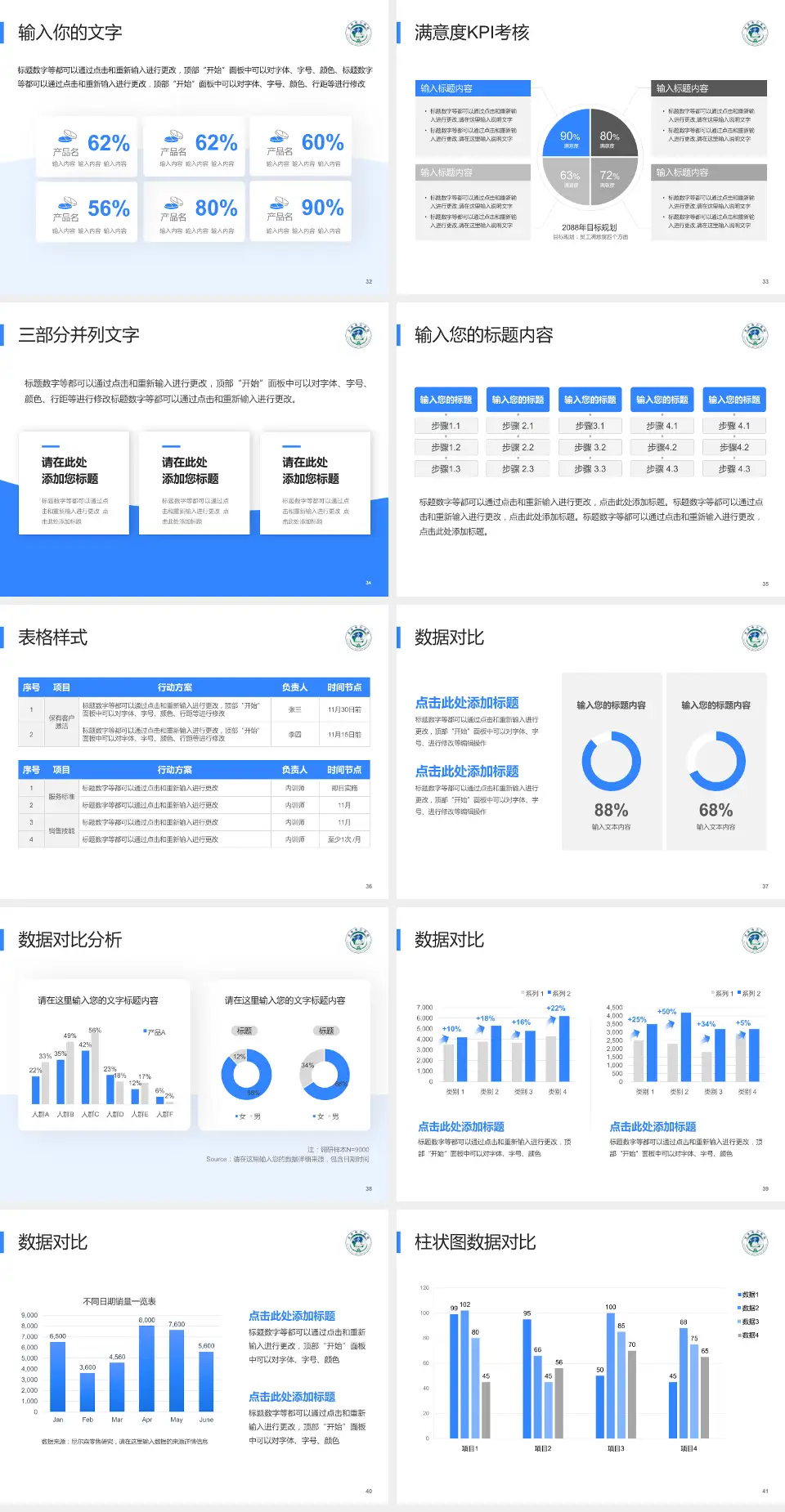 北京电力医院科研成果展示PPT模板4:3格式幻灯片预览图5