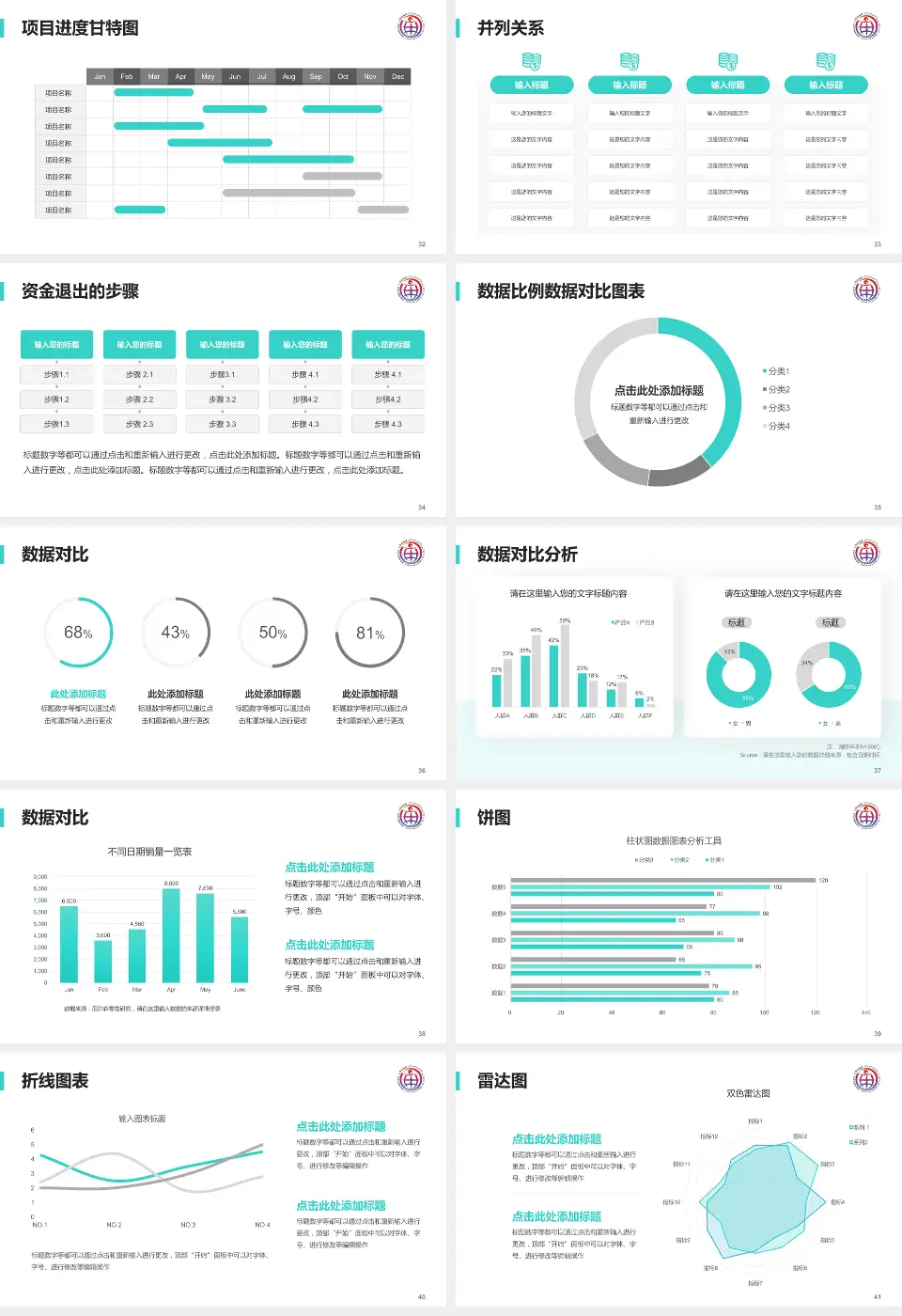 中国中医科学院眼科医院项目申请与汇报PPT模板16:9格式幻灯片预览图5
