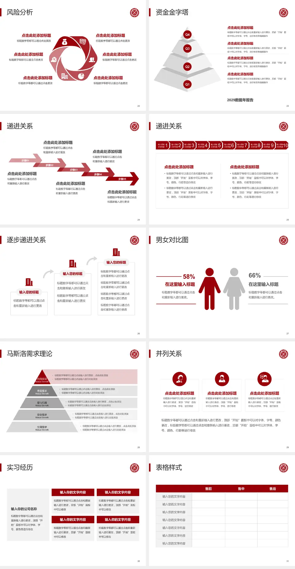北京大学第一医院项目申请与汇报PPT模板4:3格式幻灯片预览图4