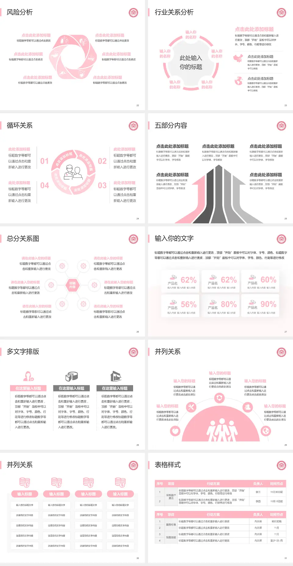 首都医科大学附属北京妇产医院科室介绍与推广PPT模板4:3格式幻灯片预览图4