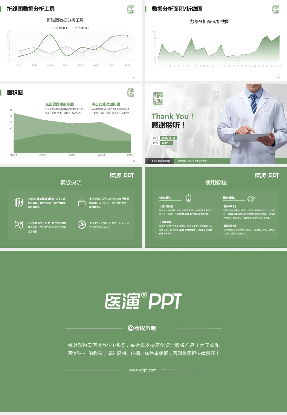 首都医科大学附属北京佑安医院患者教育与指导PPT模板16:9格式幻灯片预览图7