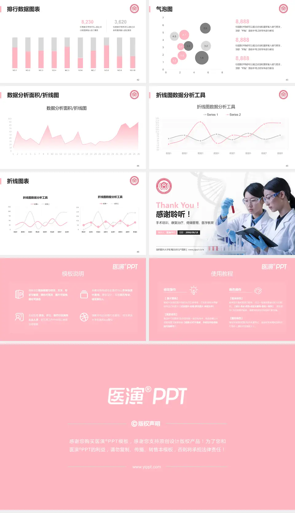首都医科大学附属北京妇产医院科研成果展示PPT模板16:9格式幻灯片预览图6