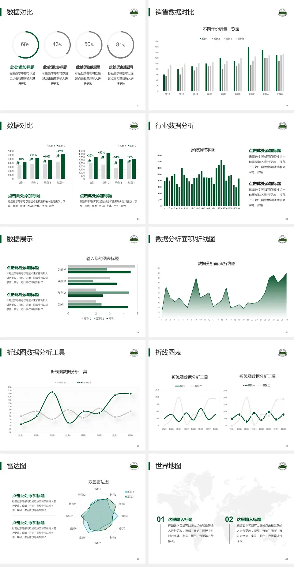 北京协和医院西院会议与研讨会PPT模板4:3格式幻灯片预览图5