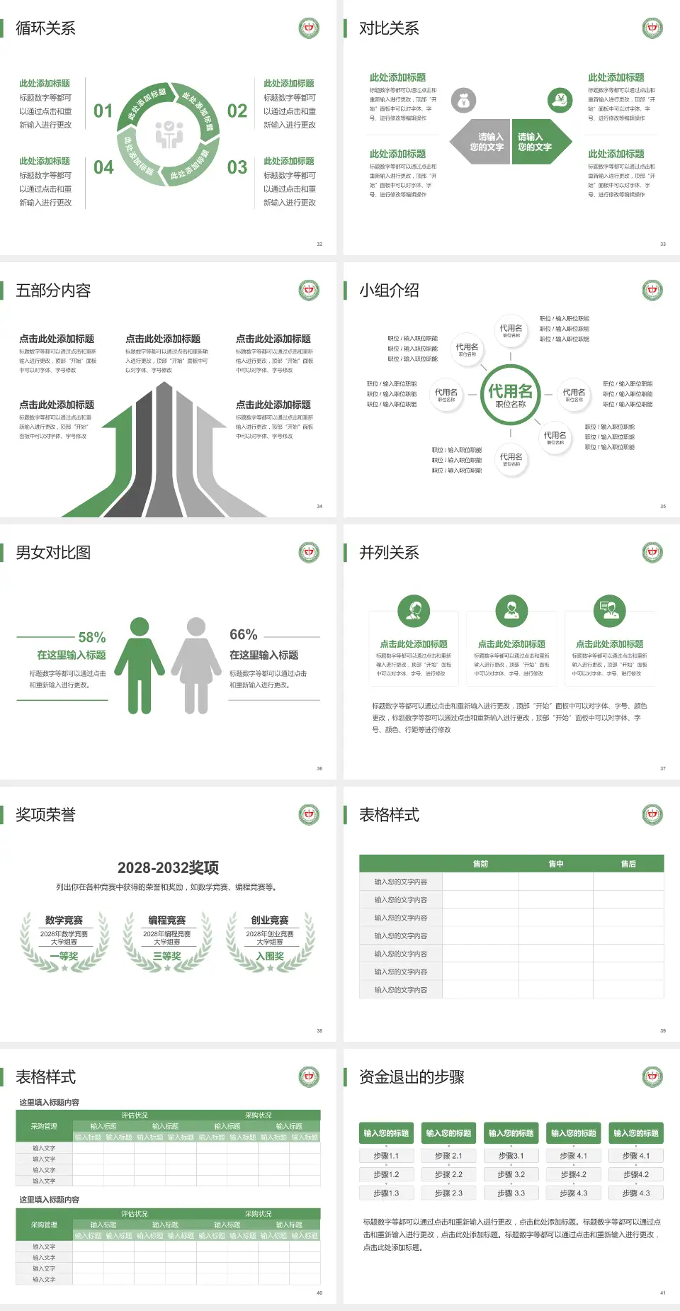 中国中医科学院望京医院医院简介/日常通用PPT模板4:3格式幻灯片预览图5