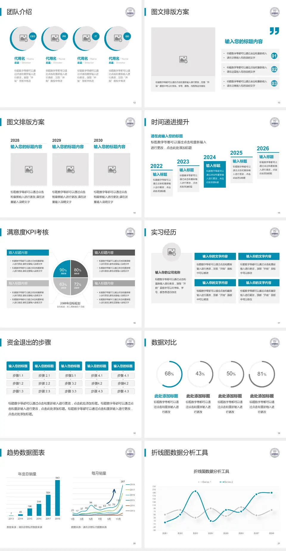 中国医学科学院整形外科医院培训与教育PPT模板4:3格式幻灯片预览图3