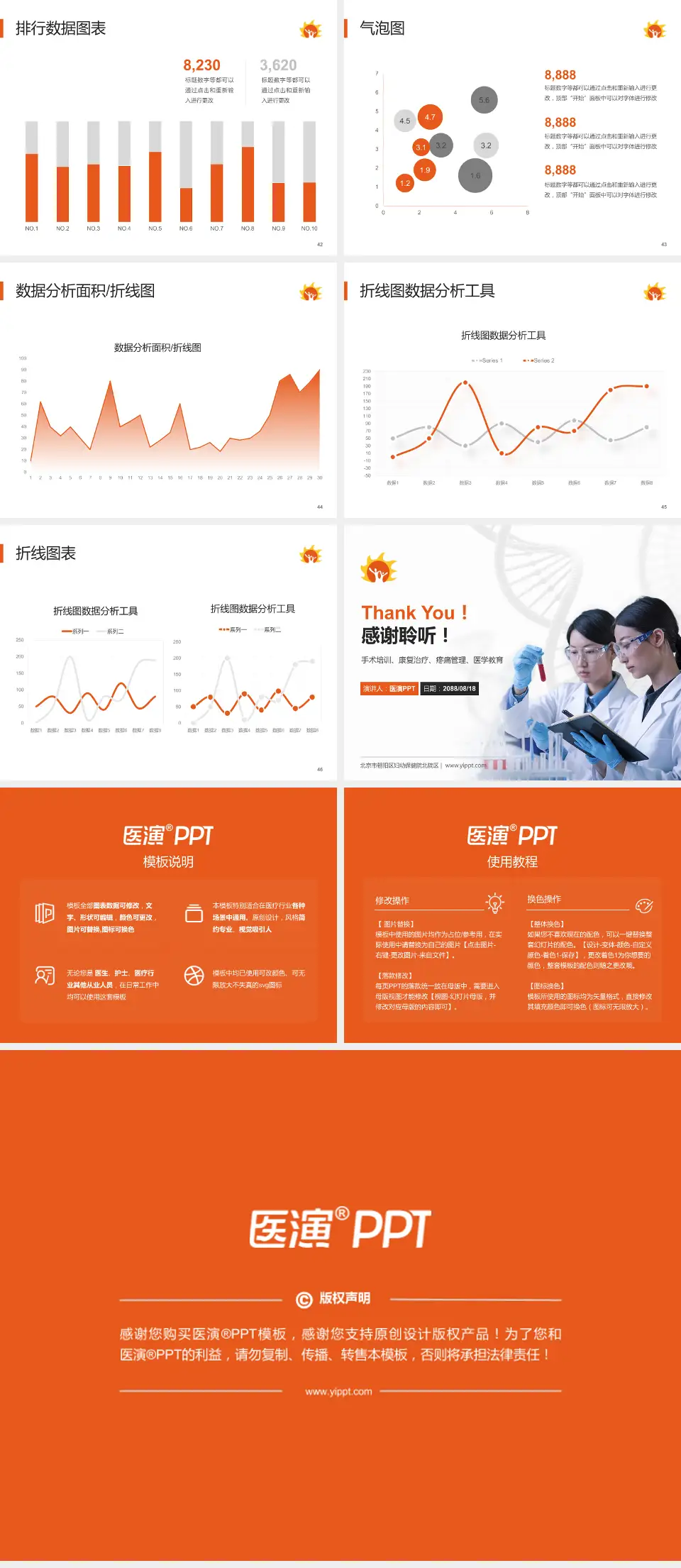 北京市朝阳区妇幼保健院北院区科研成果展示PPT模板4:3格式幻灯片预览图6