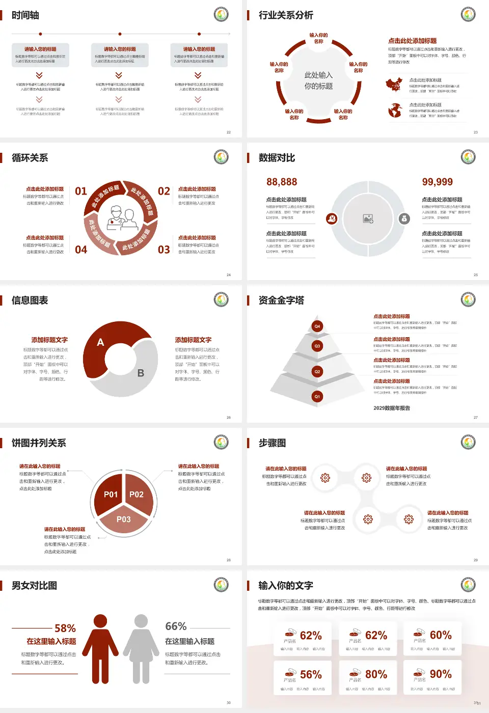 北京市宣武中医医院医院管理报告PPT模板16:9格式幻灯片预览图4