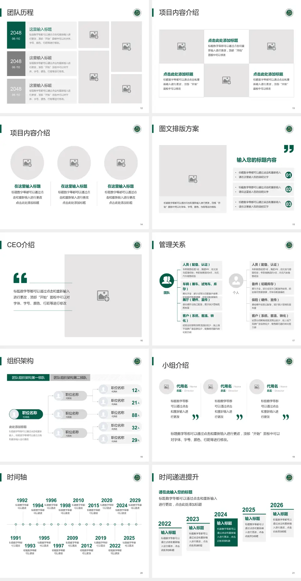 首都医科大学附属北京中医医院医院管理报告PPT模板4:3格式幻灯片预览图3