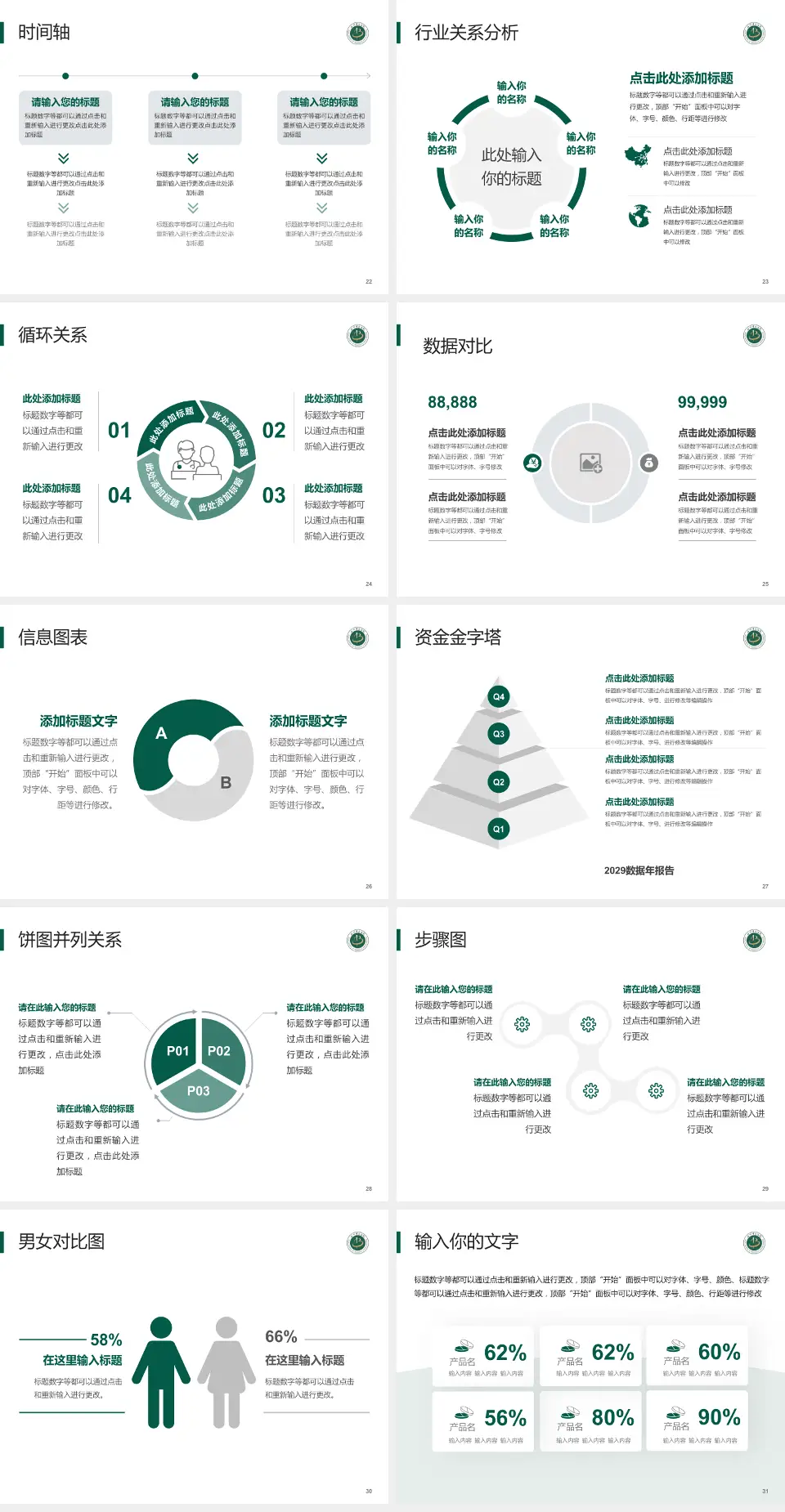 首都医科大学附属北京中医医院医院管理报告PPT模板4:3格式幻灯片预览图4