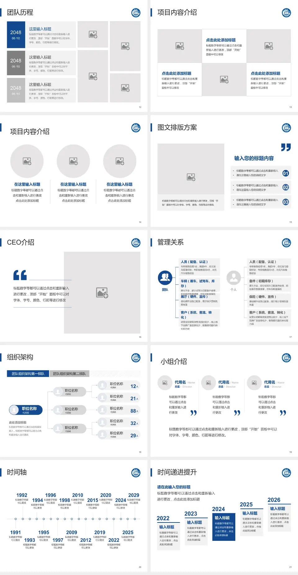 北京京煤集团总医院医院管理报告PPT模板4:3格式幻灯片预览图3