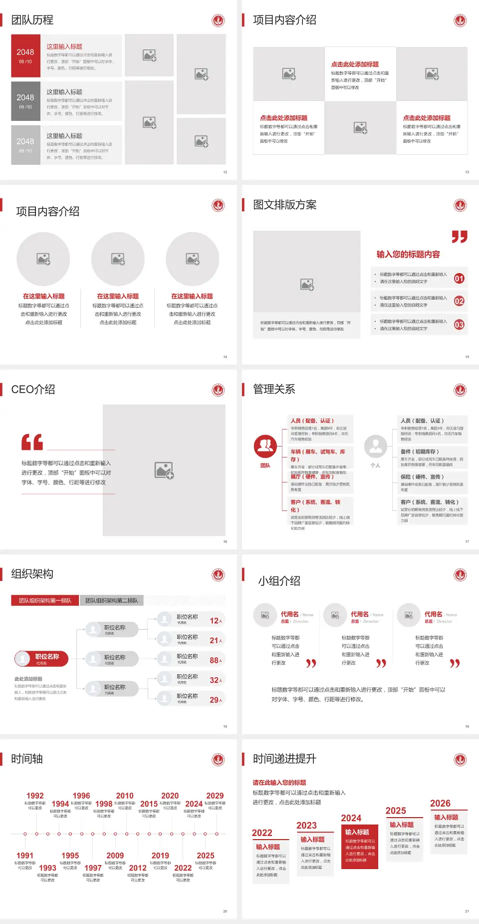 北京市海淀医院医院管理报告PPT模板4:3格式幻灯片预览图3