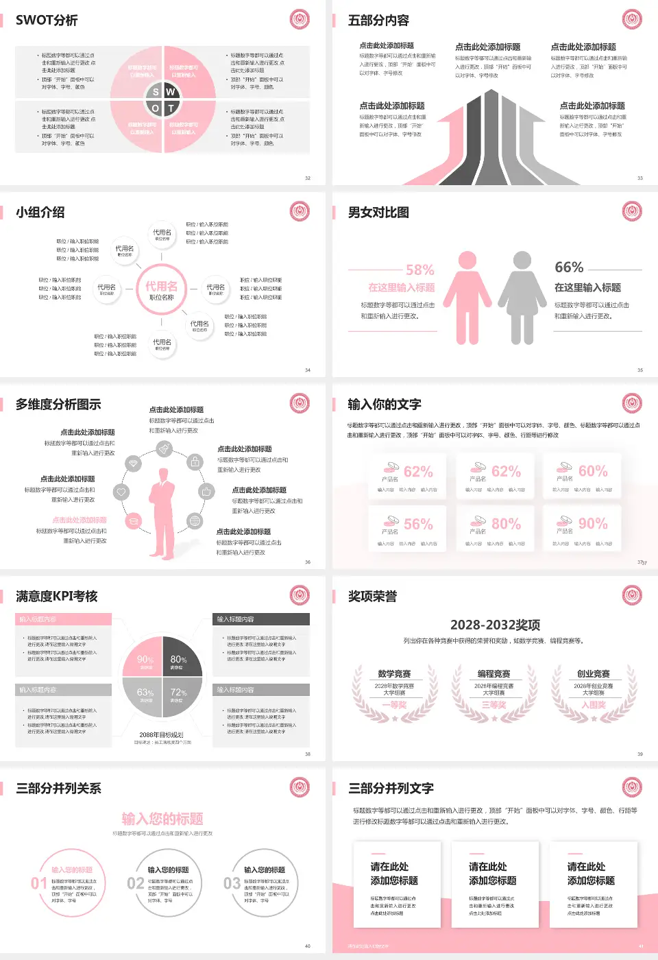 首都医科大学附属北京妇产医院医疗行业比赛专用PPT模板16:9格式幻灯片预览图5