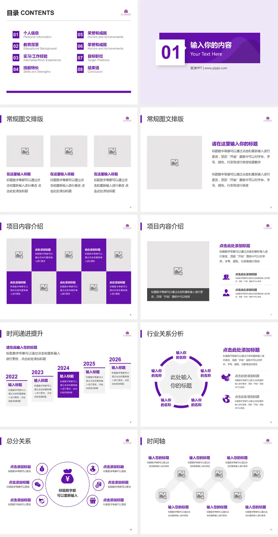 北京清华长庚医院财务与预算报告PPT模板4:3格式幻灯片预览图2
