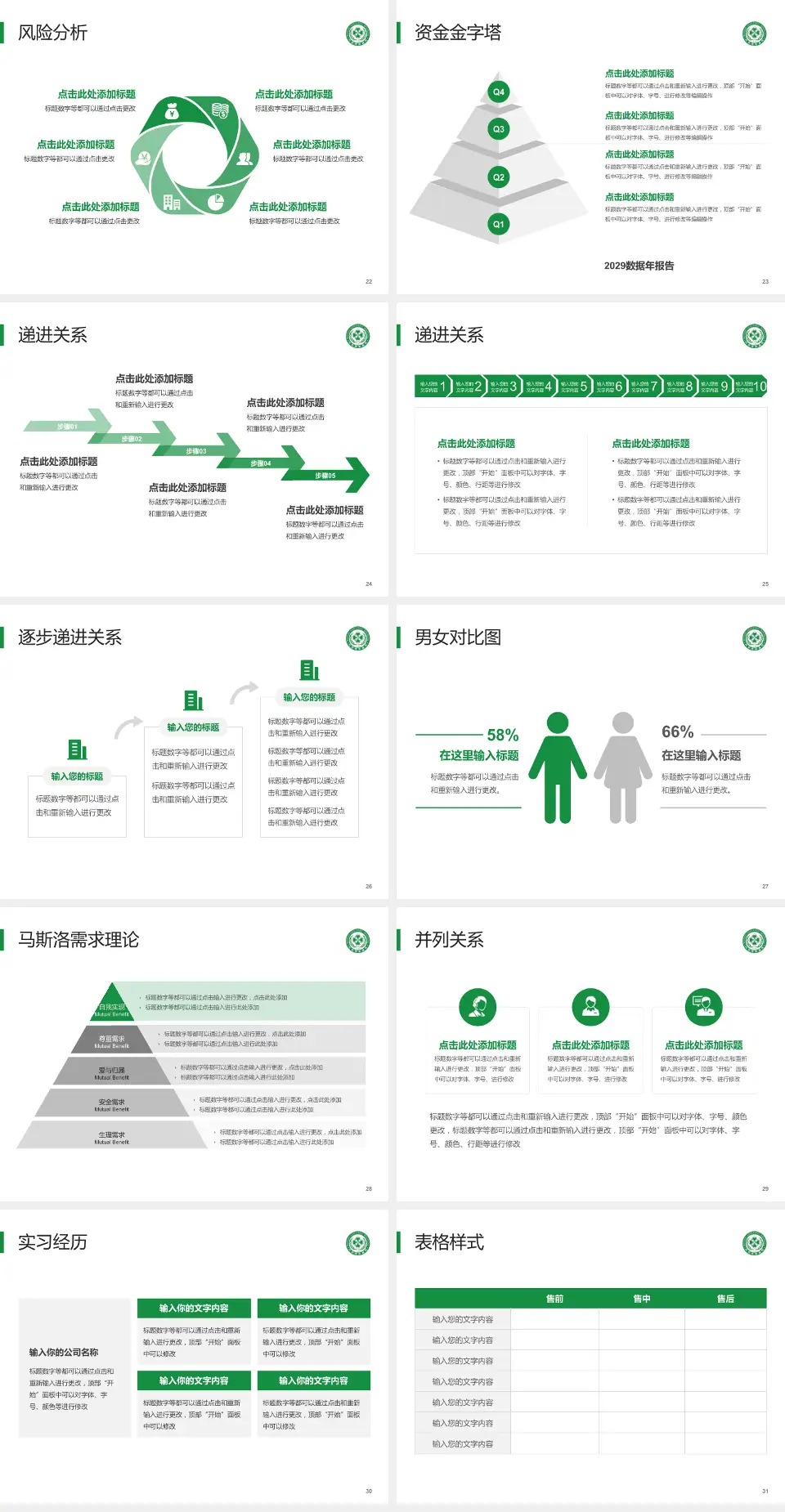 北京老年医院项目申请与汇报PPT模板4:3格式幻灯片预览图4