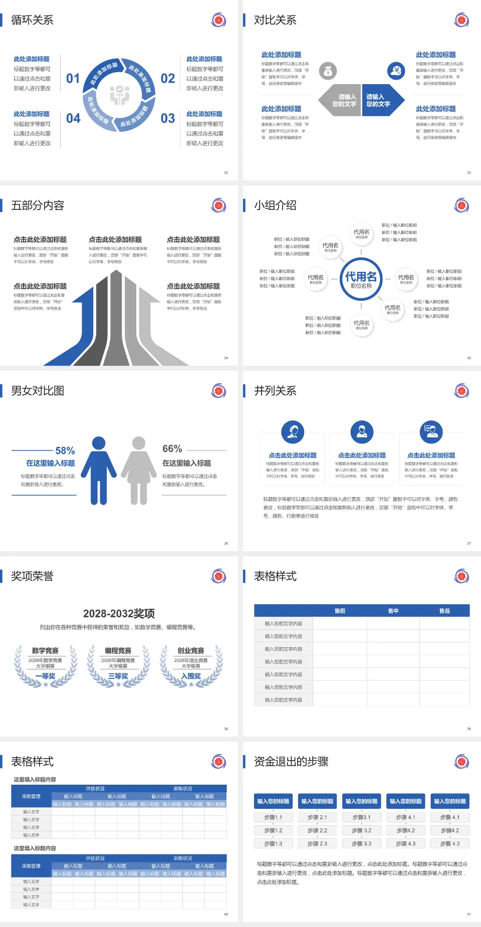北京小汤山医院医院简介/日常通用PPT模板4:3格式幻灯片预览图5