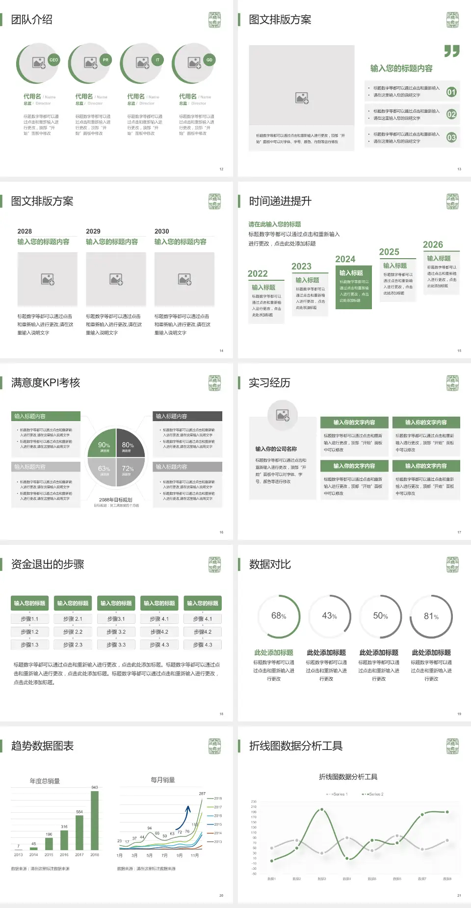 首都医科大学附属北京佑安医院培训与教育PPT模板4:3格式幻灯片预览图3