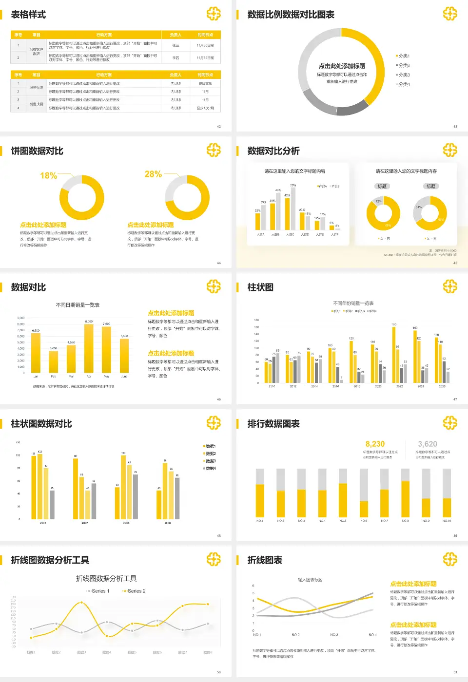 北京医院医院简介/日常通用PPT模板16:9格式幻灯片预览图6