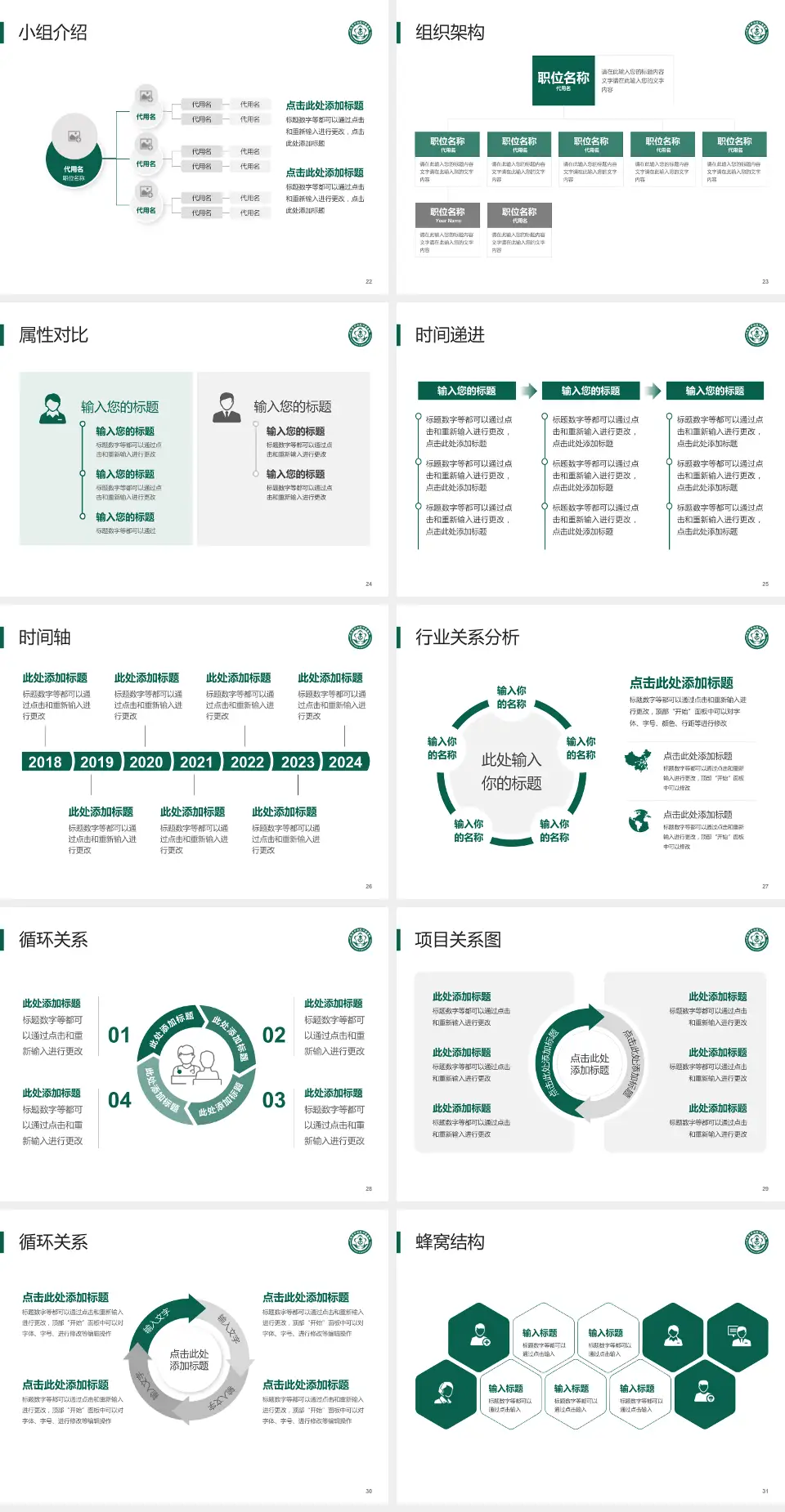 北京市平谷区中医医院品管圈PDCA演示专用PPT模板4:3格式幻灯片预览图4
