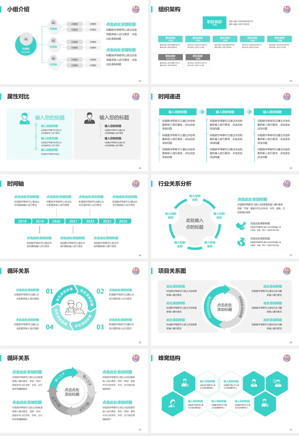 中国中医科学院眼科医院品管圈PDCA演示专用PPT模板16:9格式幻灯片预览图4
