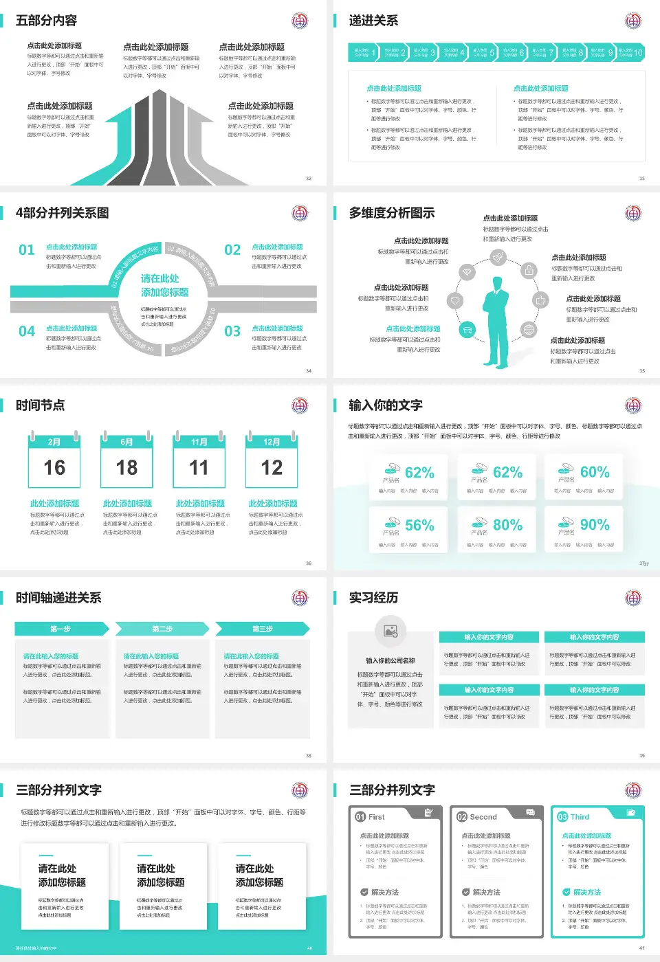 中国中医科学院眼科医院品管圈PDCA演示专用PPT模板16:9格式幻灯片预览图5