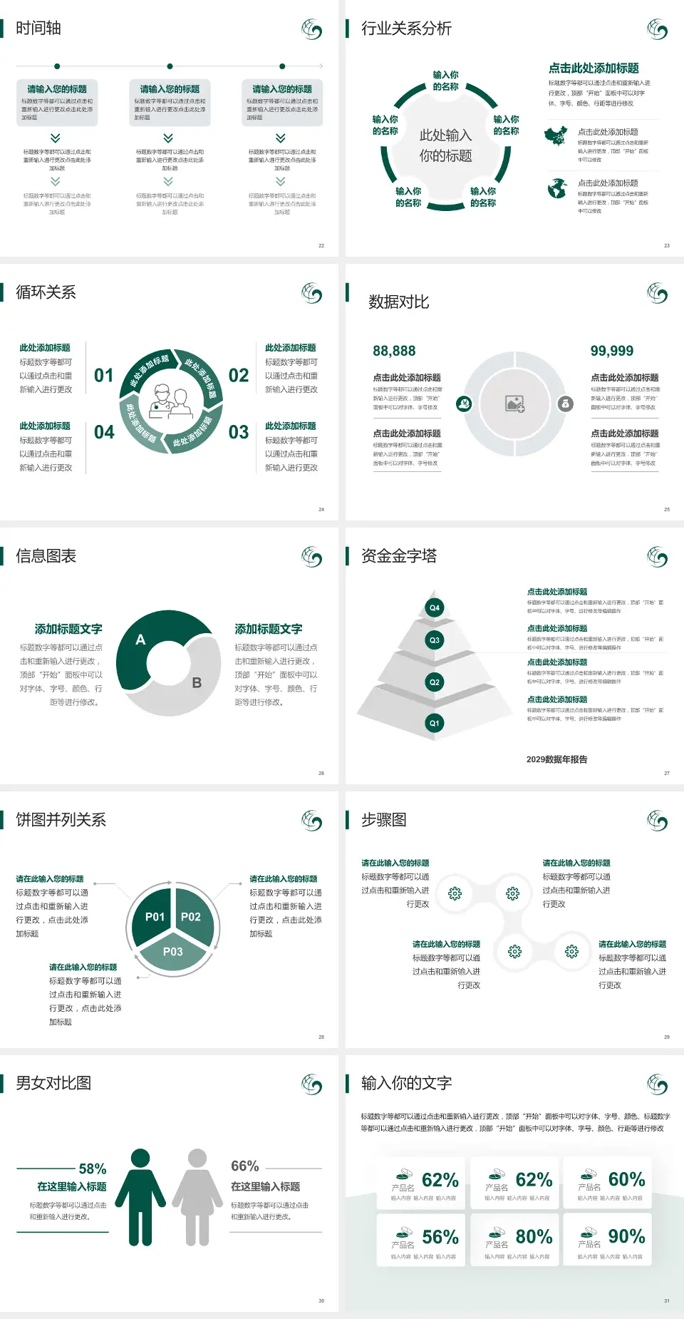 中国中医科学院广安门医院医院管理报告PPT模板4:3格式幻灯片预览图4