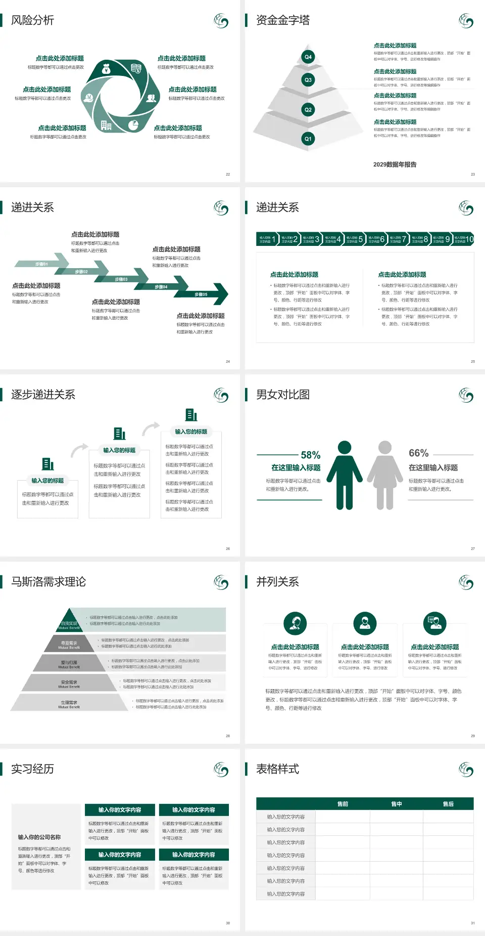 中国中医科学院广安门医院项目申请与汇报PPT模板4:3格式幻灯片预览图4