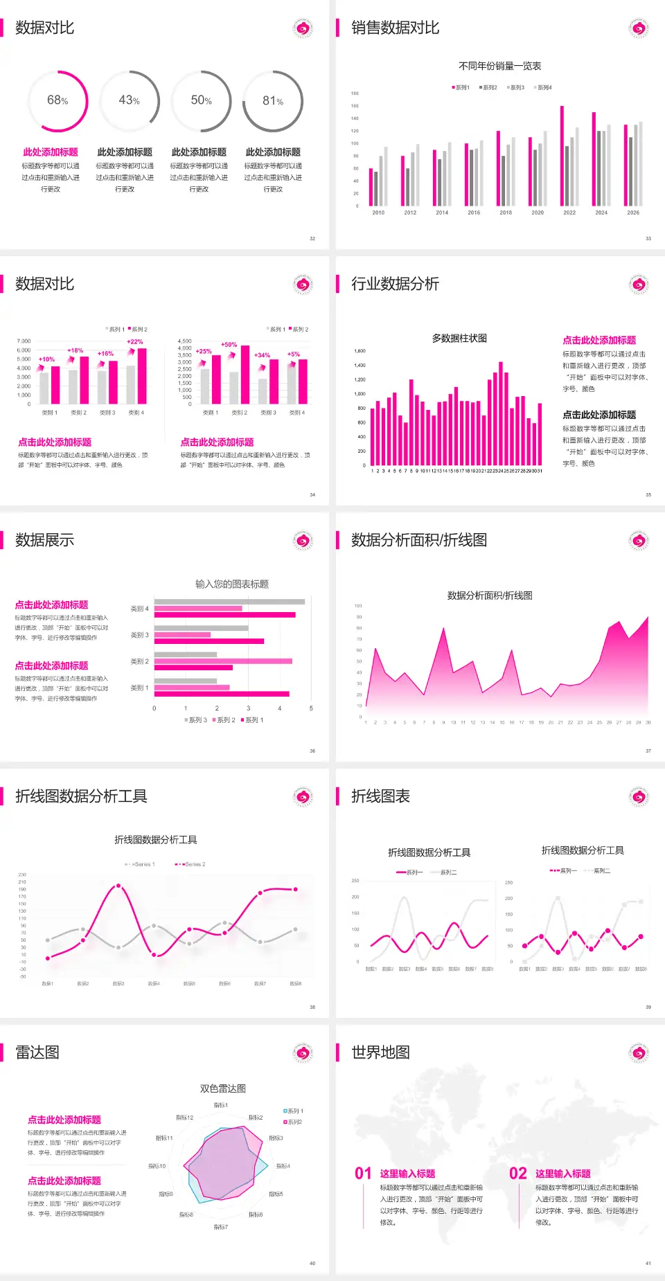 北京市通州区妇幼保健院会议与研讨会PPT模板4:3格式幻灯片预览图5