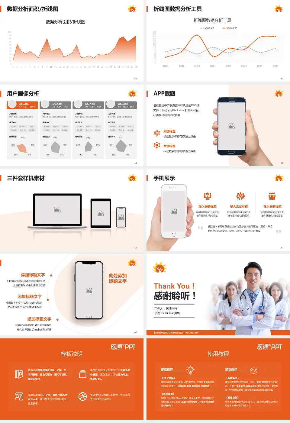 北京市朝阳区妇幼保健院北院区科室介绍与推广PPT模板16:9格式幻灯片预览图6