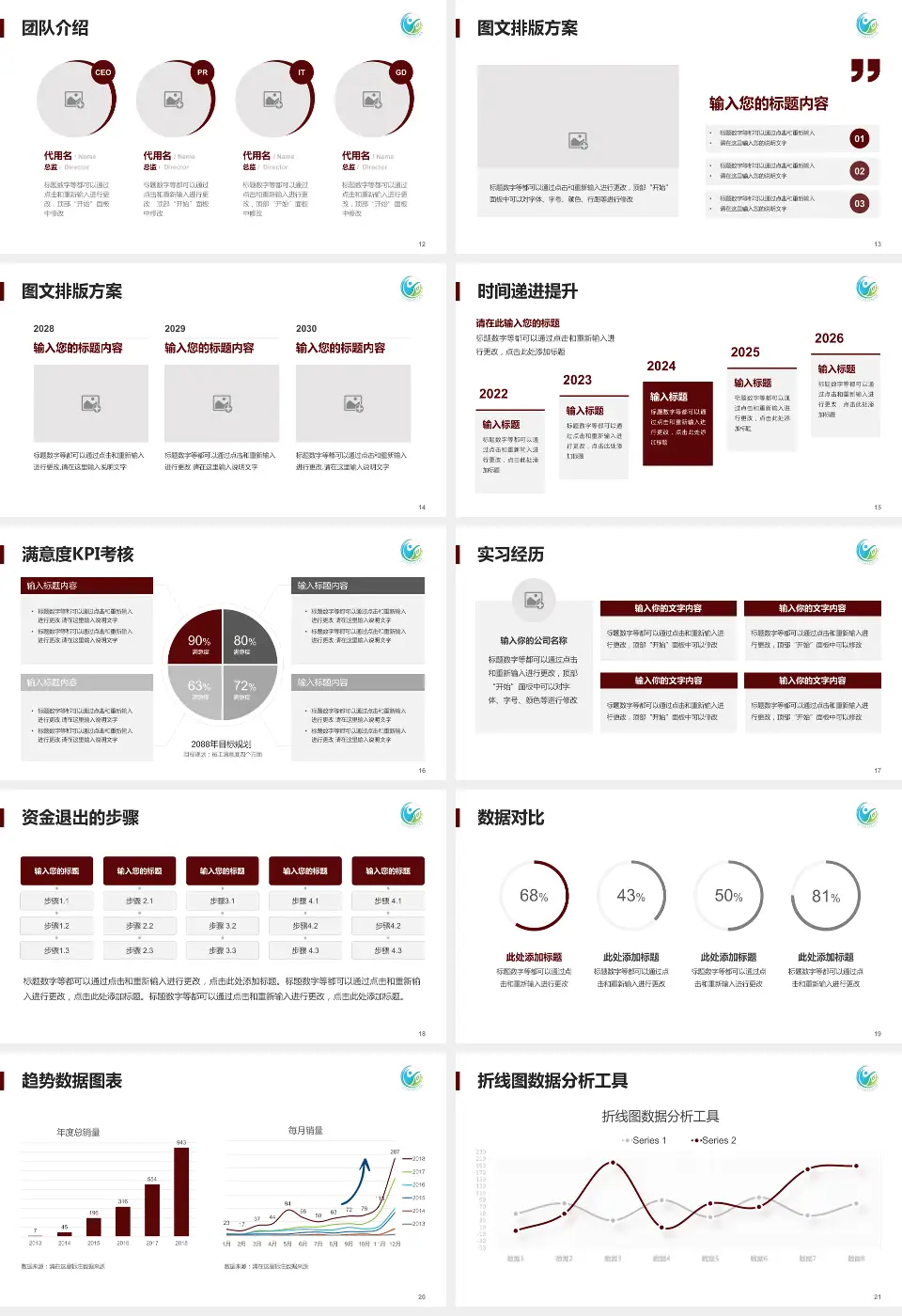 北京中医药大学房山医院培训与教育PPT模板16:9格式幻灯片预览图3