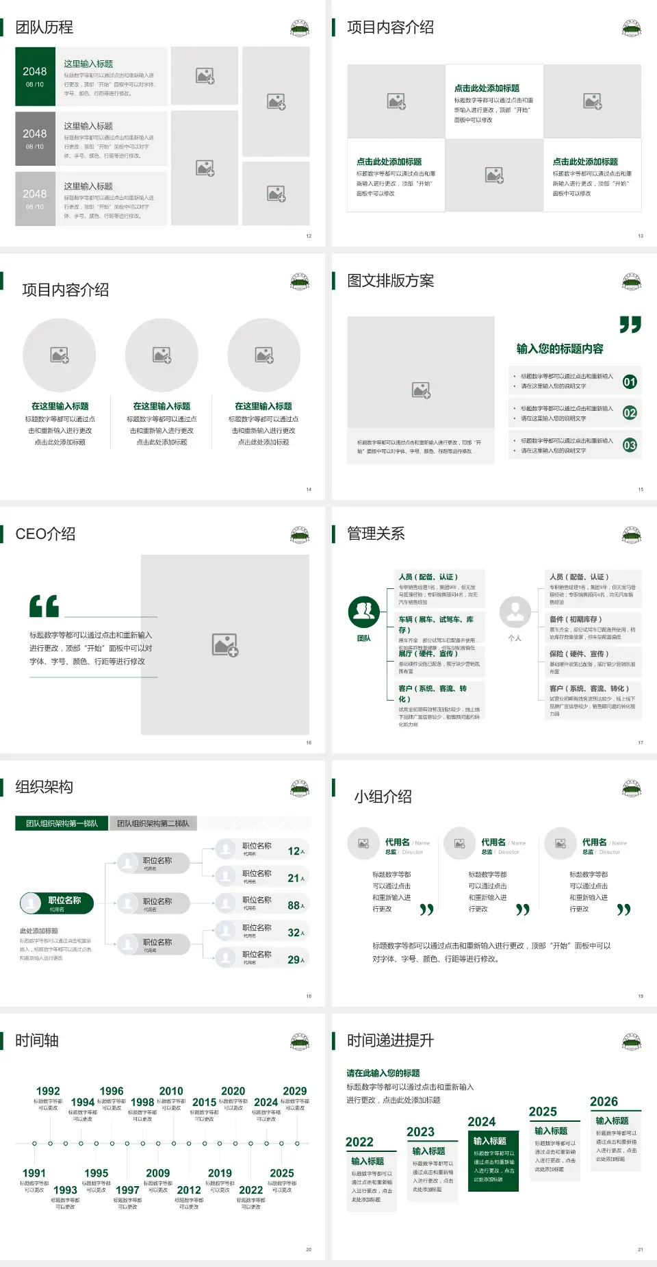 北京协和医院医院管理报告PPT模板4:3格式幻灯片预览图3