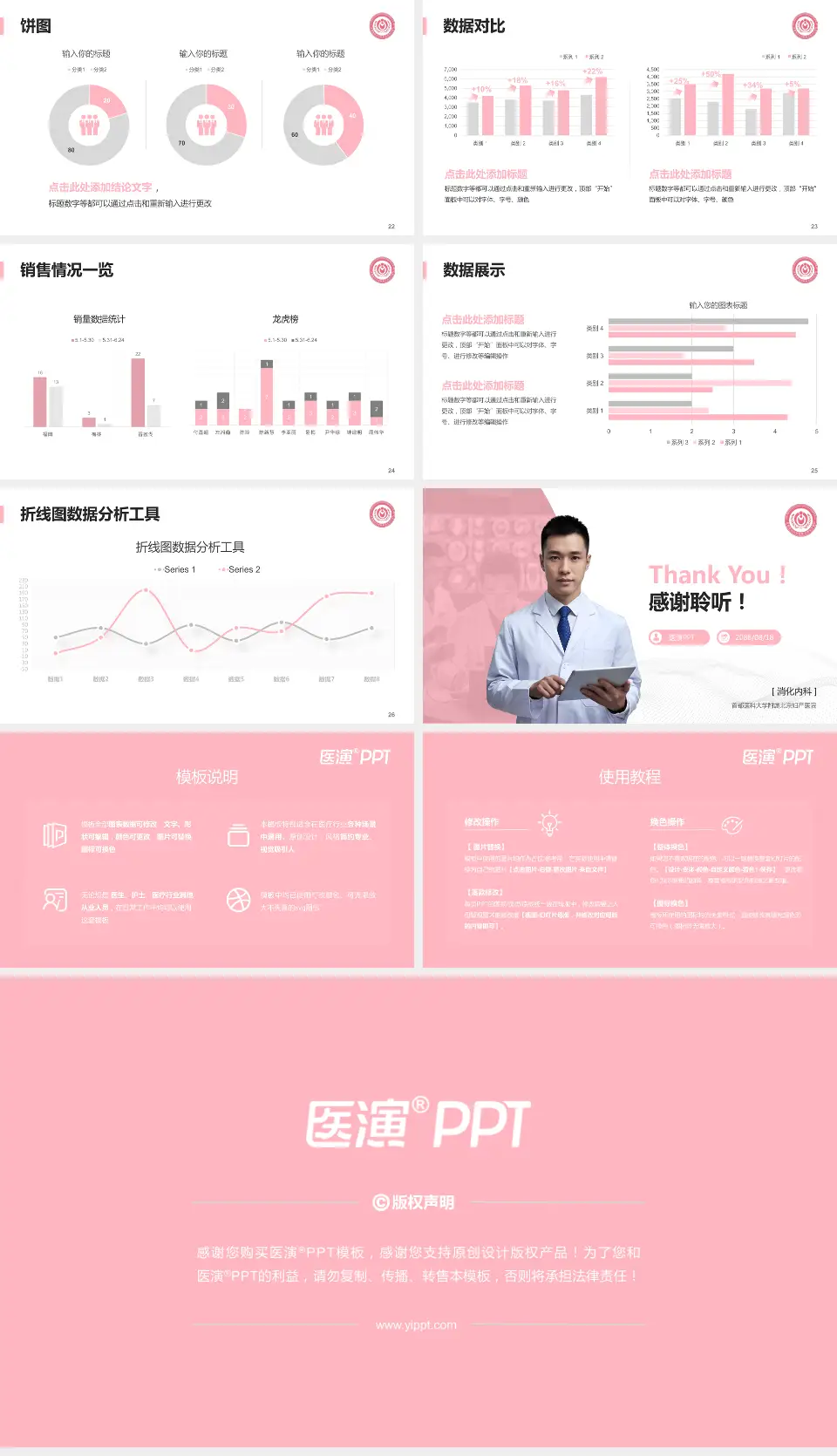 首都医科大学附属北京妇产医院病例分享与讨论PPT模板16:9格式幻灯片预览图4