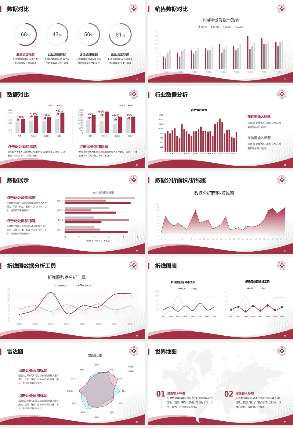 北京朝阳医院京西院区会议与研讨会PPT模板16:9格式幻灯片预览图5