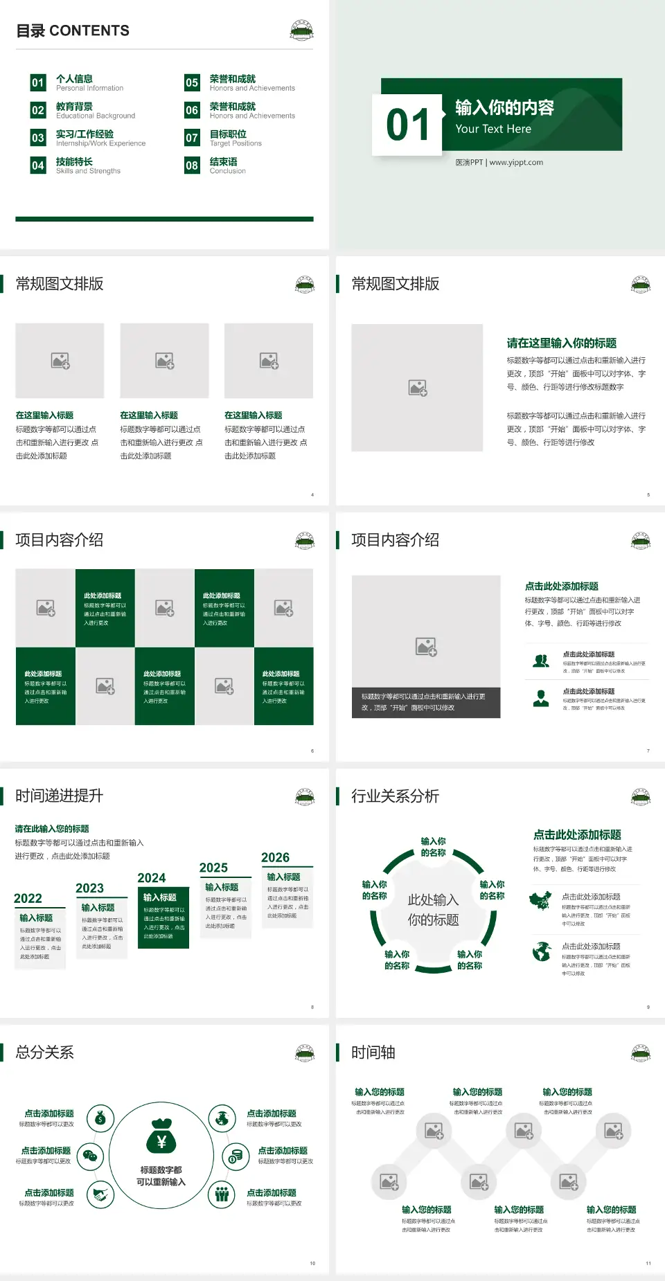 北京协和医院财务与预算报告PPT模板4:3格式幻灯片预览图2