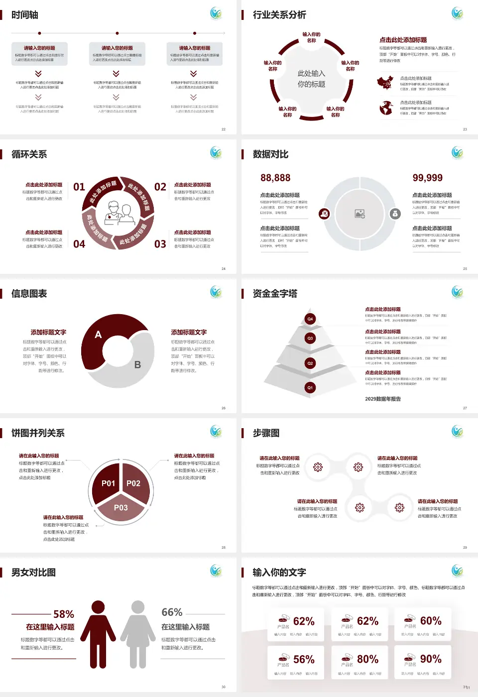 北京中医药大学房山医院医院管理报告PPT模板16:9格式幻灯片预览图4