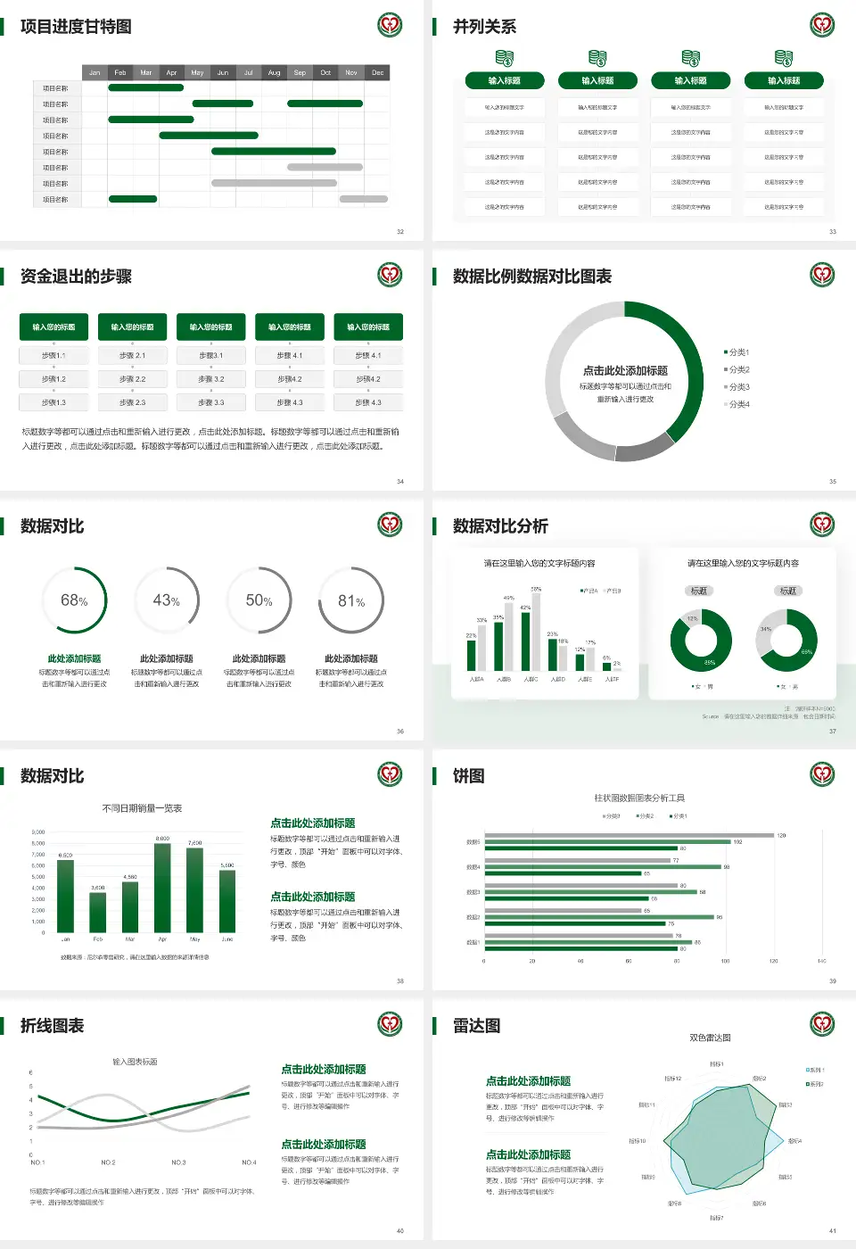 北京市西城区广外医院项目申请与汇报PPT模板16:9格式幻灯片预览图5