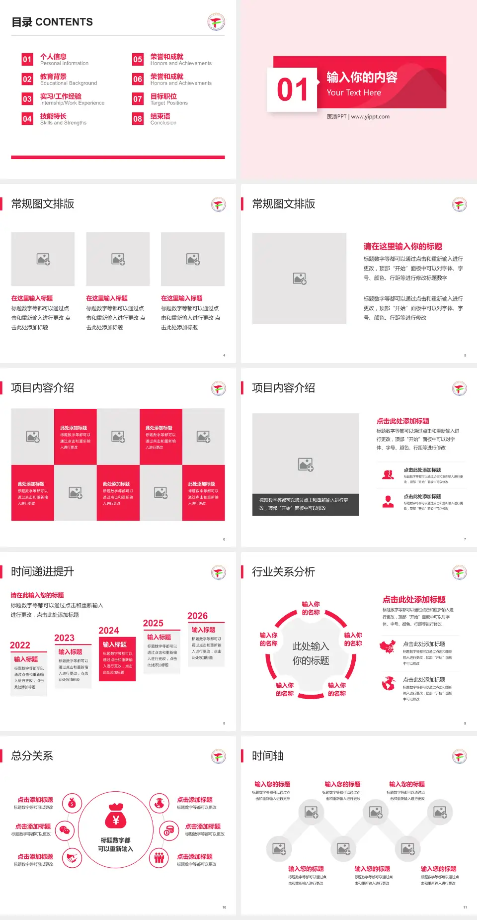 北京丰台医院财务与预算报告PPT模板4:3格式幻灯片预览图2