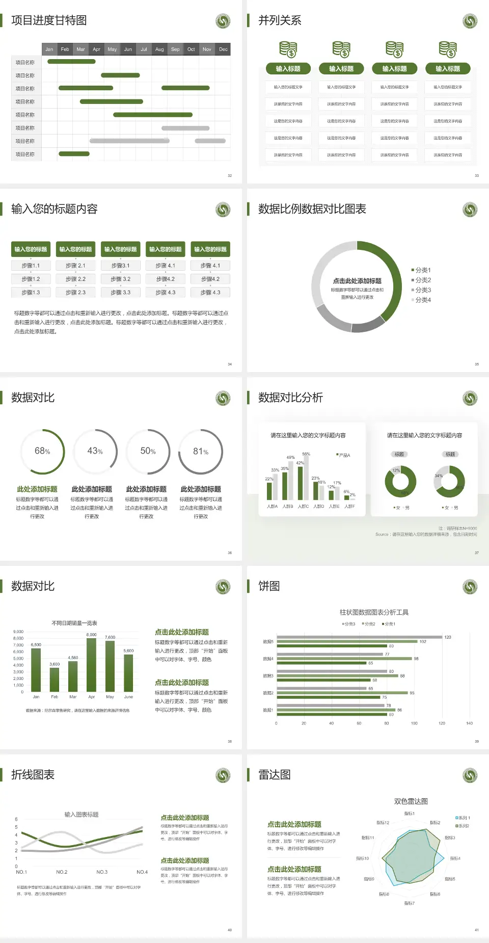 北京市大兴区中西医结合医院项目申请与汇报PPT模板4:3格式幻灯片预览图5