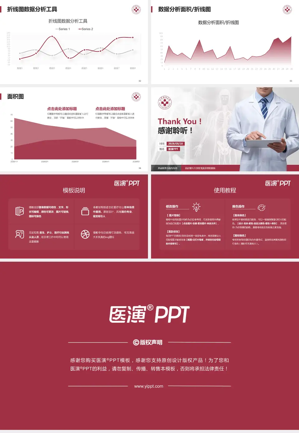 首都医科大学附属北京朝阳医院患者教育与指导PPT模板16:9格式幻灯片预览图7