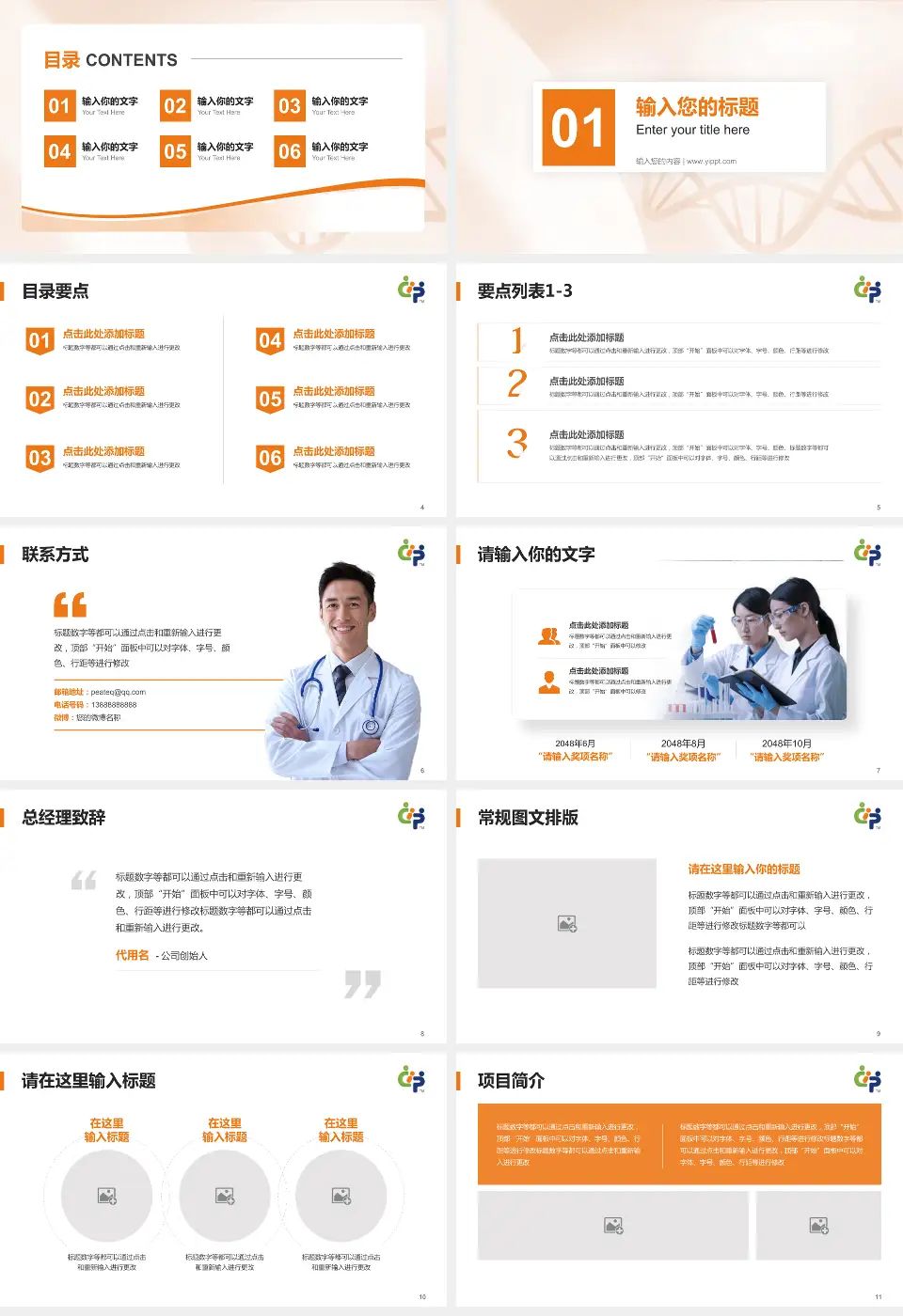 首都儿科研究所附属儿童医院项目申请与汇报PPT模板16:9格式幻灯片预览图2