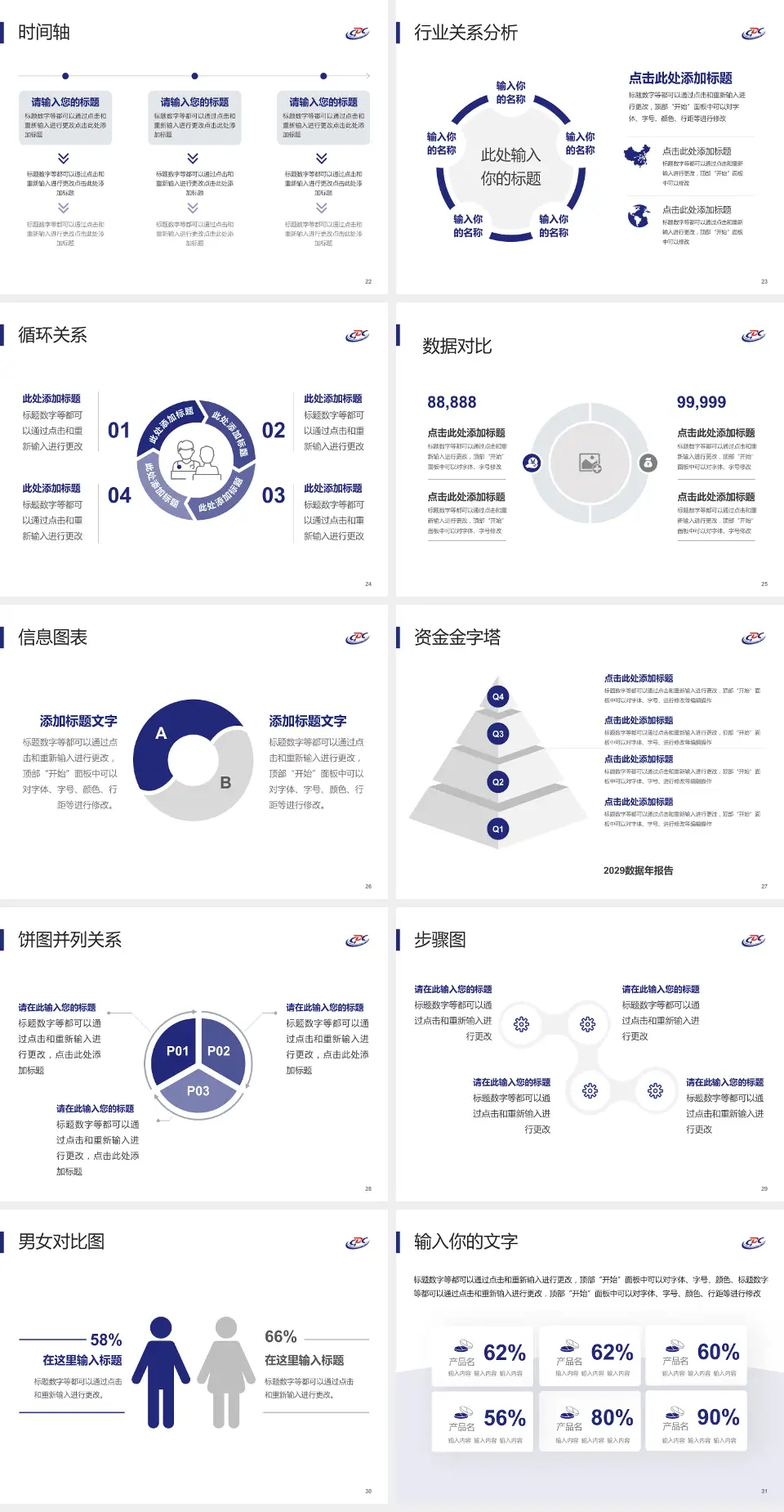 北京市疾病预防控制中心医院管理报告PPT模板4:3格式幻灯片预览图4