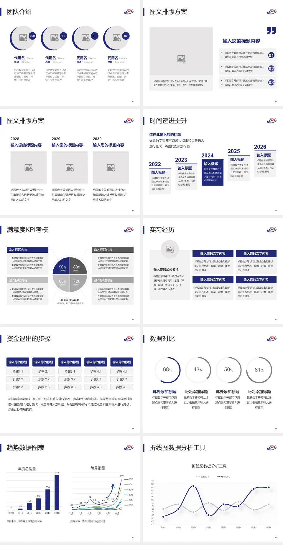 北京市疾病预防控制中心培训与教育PPT模板4:3格式幻灯片预览图3