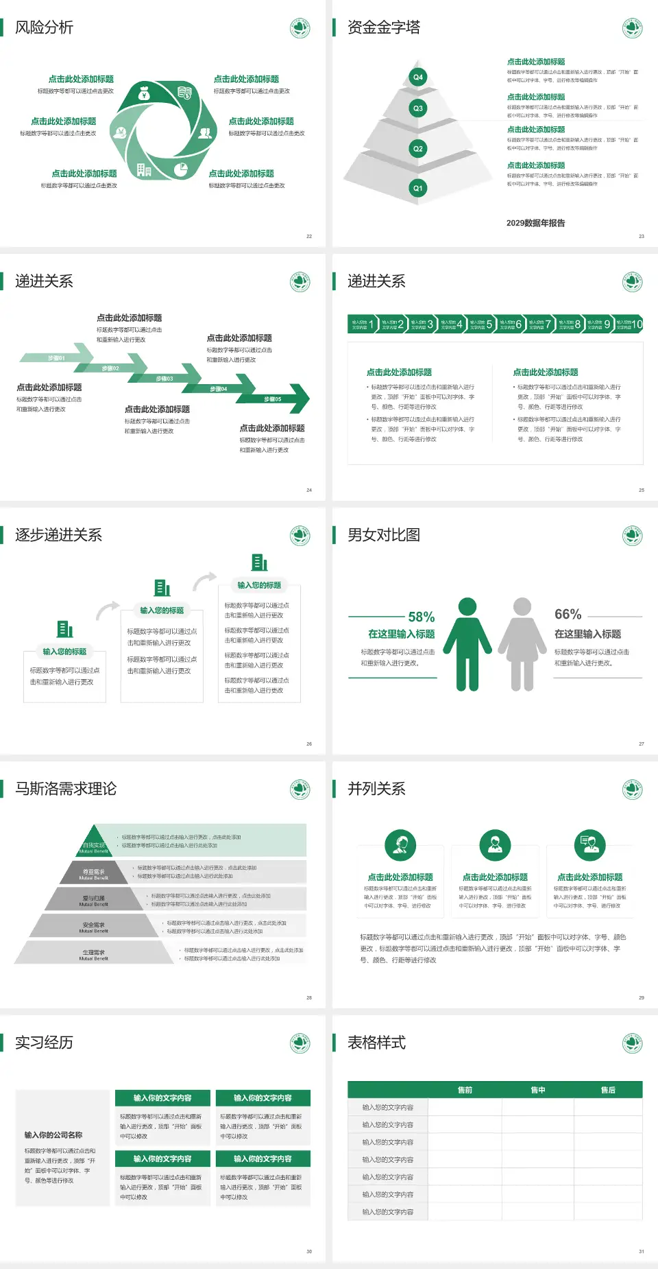 清华大学第一附属医院项目申请与汇报PPT模板4:3格式幻灯片预览图4