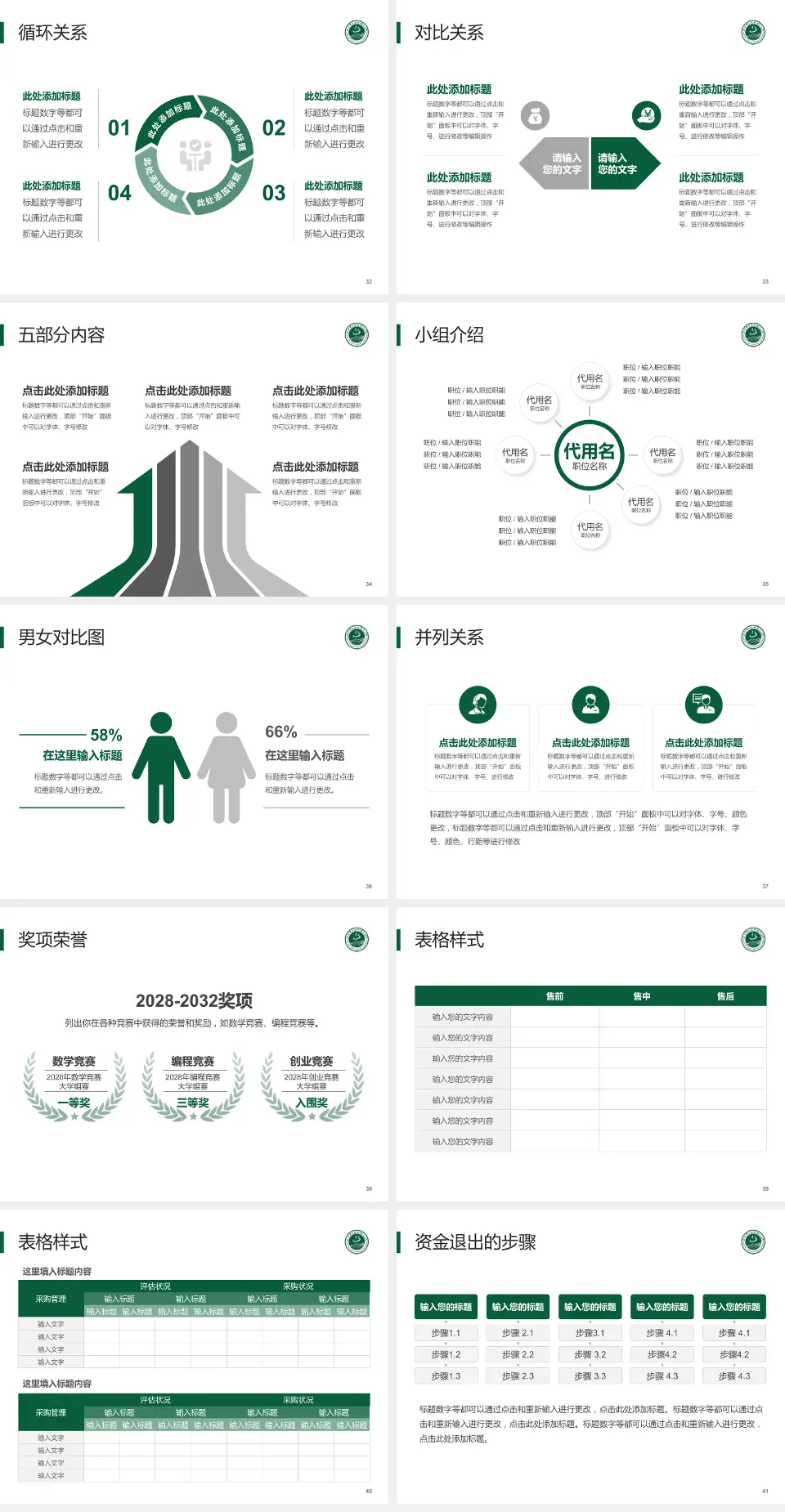 北京中医医院顺义医院医院简介/日常通用PPT模板4:3格式幻灯片预览图5
