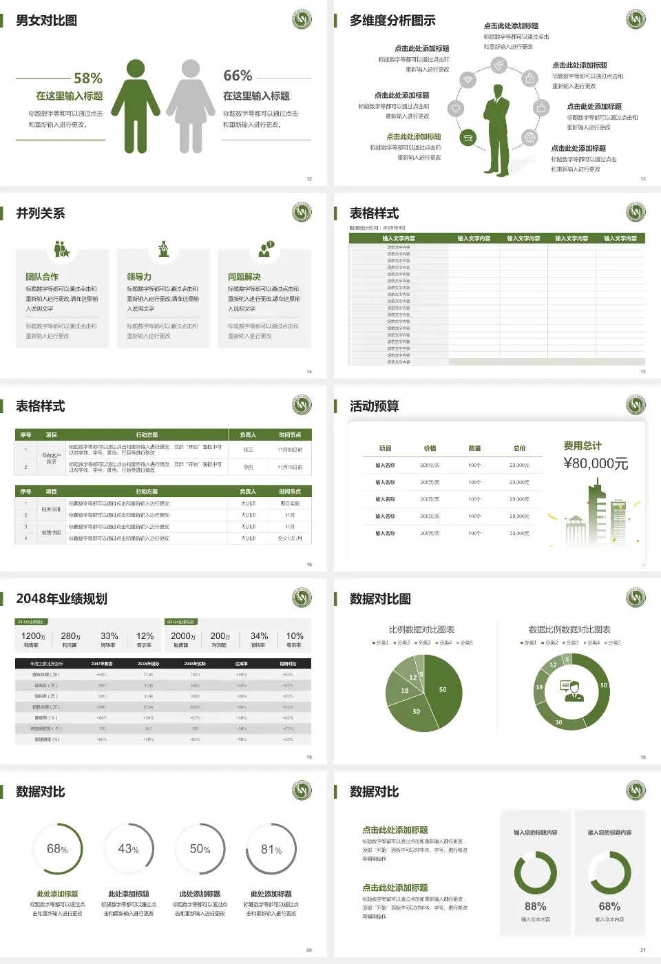 北京市大兴区中西医结合医院财务与预算报告PPT模板16:9格式幻灯片预览图3