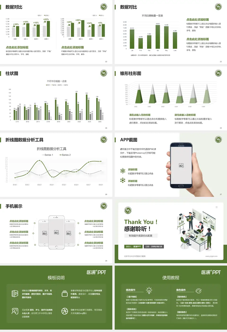 北京市大兴区中西医结合医院财务与预算报告PPT模板16:9格式幻灯片预览图4