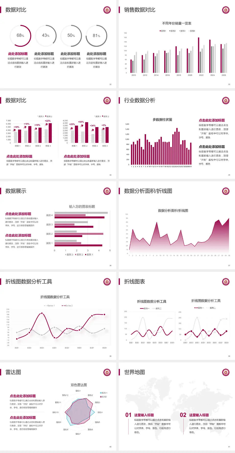 天津市北辰医院会议与研讨会PPT模板4:3格式幻灯片预览图5