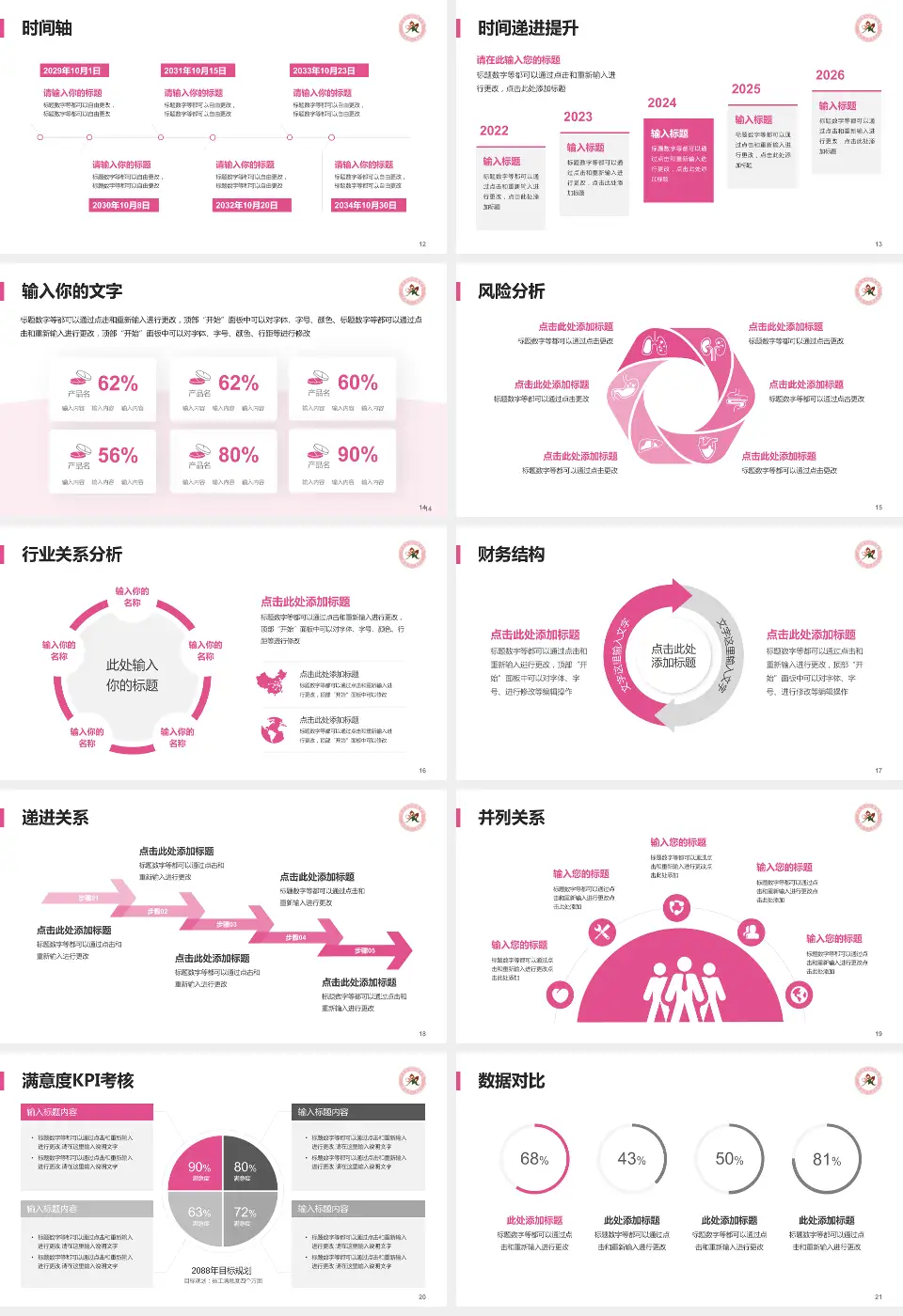 麻城市妇幼保健院病例分享与讨论PPT模板16:9格式幻灯片预览图3