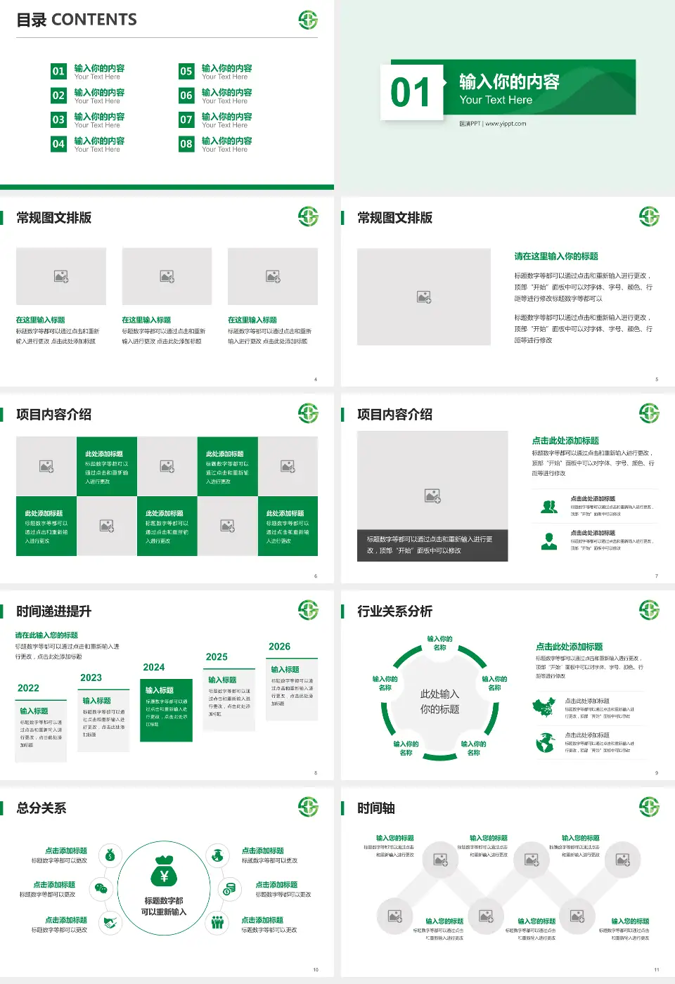 黄石市中心医院财务与预算报告PPT模板16:9格式幻灯片预览图2