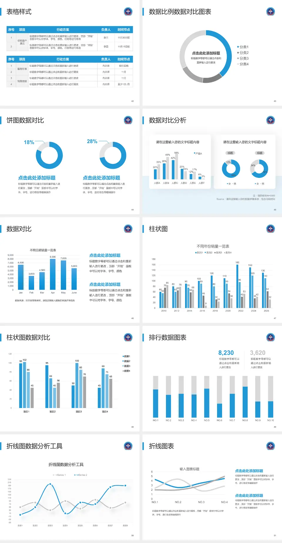 中国人民解放军战略支援部队特色医学中心医院简介/日常通用PPT模板4:3格式幻灯片预览图6